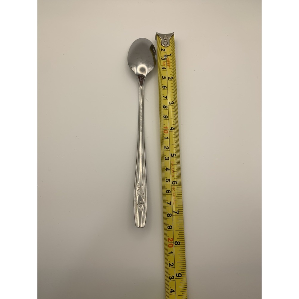 Sl Gh Rogers Maybrook Iced Tea Spoon Oneida Ltd - Picture 4 of 4
